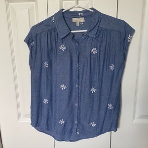 Lucky Brand short sleeve button down shirt